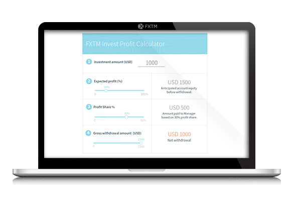 FX Invest Profit calculator