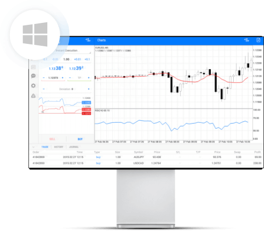 MetaTrader 5 App for PC